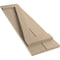 Ekena Millwork Rustic Two Board Joined Board-n-Batten Rough Cedar Faux Wood Shutters w/Z-Board, 11W x 76H, PR SHUBJZ11X76RCPR - alternate 7